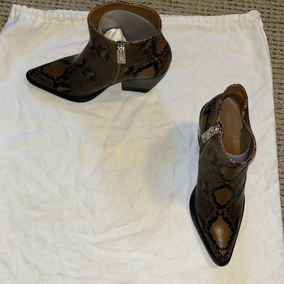 NEW Chloe Rylee Zip Booties 40 - Picture 11 of 11